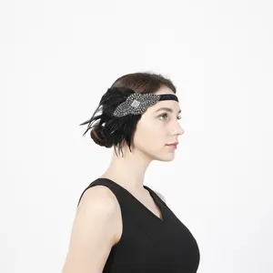 1920s Flapper Headband 20s Great Gatsby Party Women Headpiece