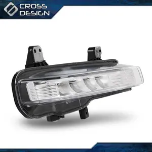 CROSSDESIGN RH LED Fog Light Lamp Fit For 20-24 Ford Explorer Right Passenger Side