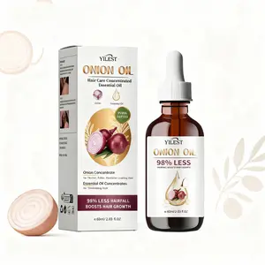 Onion Extract Hair Oil: Natural Haircare Formula Intensive Nourishing Repair for Damaged and Frizzy Hair – Helps Strengthen Strands, Restore Smoothness, and Reveal a Healthy Shine
