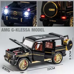 Mercedes-Benz Amg G63 Large Model Car, Detailed Diecast Replica, Collectible Toy Vehicle, Perfect Gift for Car Enthusiasts