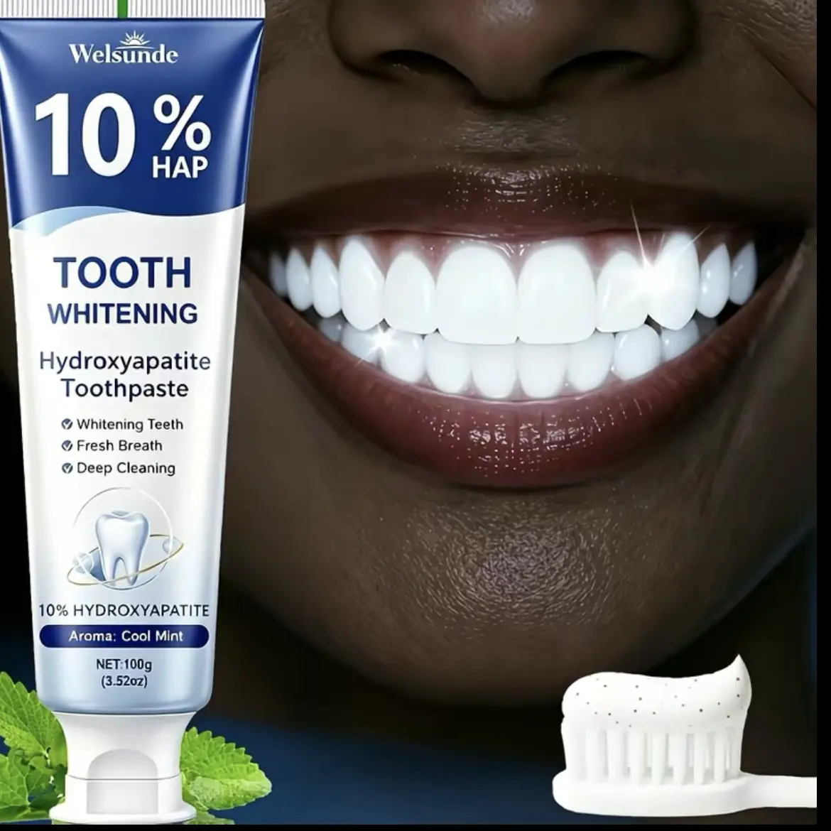 【Buy 1 Get 1 Free】Fluoride-Free Hydroxyapatite Toothpaste | Fresh Breath