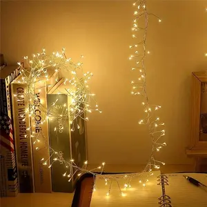 LED Fairy Light String, LED String Light with 8 Modes, Remote Control Copper Wire Starry Light String For Indoor Wedding Party Decoration, Led Lights Bedroom
