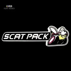 2015-2023 Dodge ScatPack LED Grille Emblem, Full Color (RGB Flow-Series)- Premium Frosted Acrylic Finish