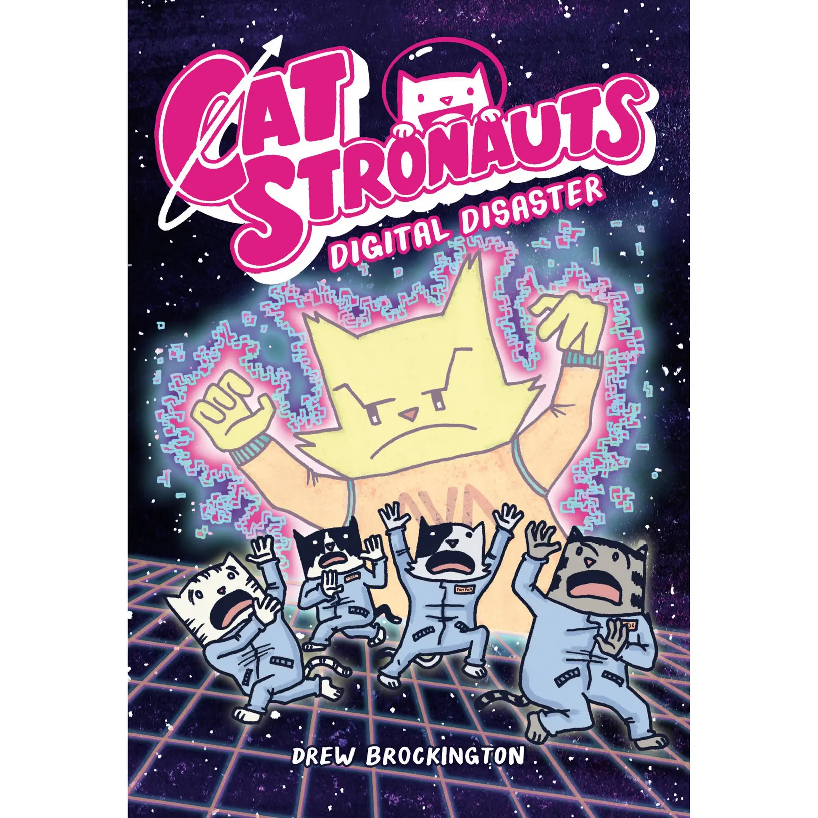 CatStronauts: Digital Disaster by Drew Brockington [Paperback Book]
