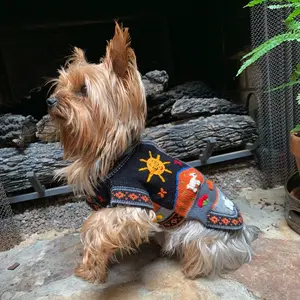 HARLEY COLOR Handmade Peruvian Dog Sweater All Sizes (XX0-14)