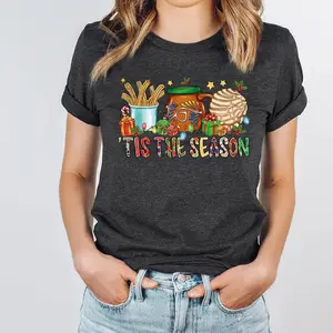 Mexican Christmas T-Shirt, Tamale Shirts, Spanish Christmas Shirt, Spanish Christmas Gifts, Mexican Food Gift, Christmas Shirt