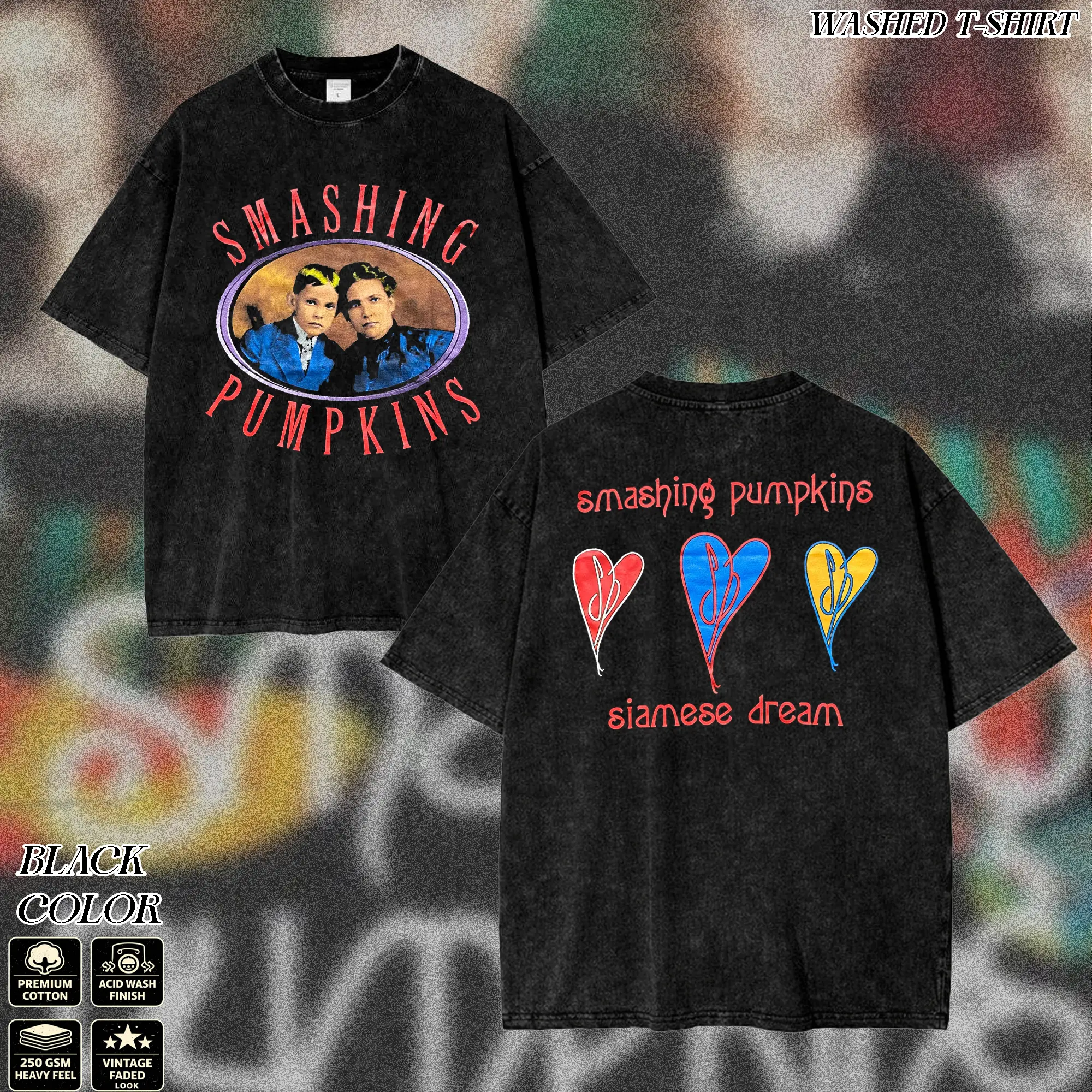 Washed T-Shirt V13