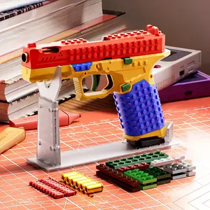 Tactical DIY Building Block Handle Set, Build-Your-Own Multiplayer Strategy Toy for Outdoor Team Activities, Creative Festival Gift outdoorfun