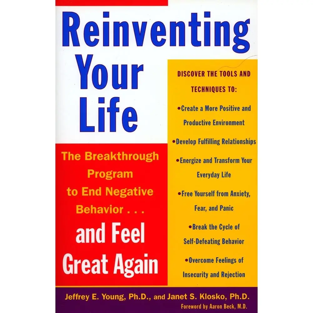 USED Book - Reinventing Your Life: How to Break Free from Negative Life Patterns and Feel Good Again by Young, Jeffrey E. (Paperback) - english