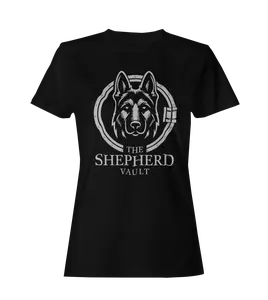 Women's Vault Standard Tee | Premium GSD Apparel | The Shepherd Vault