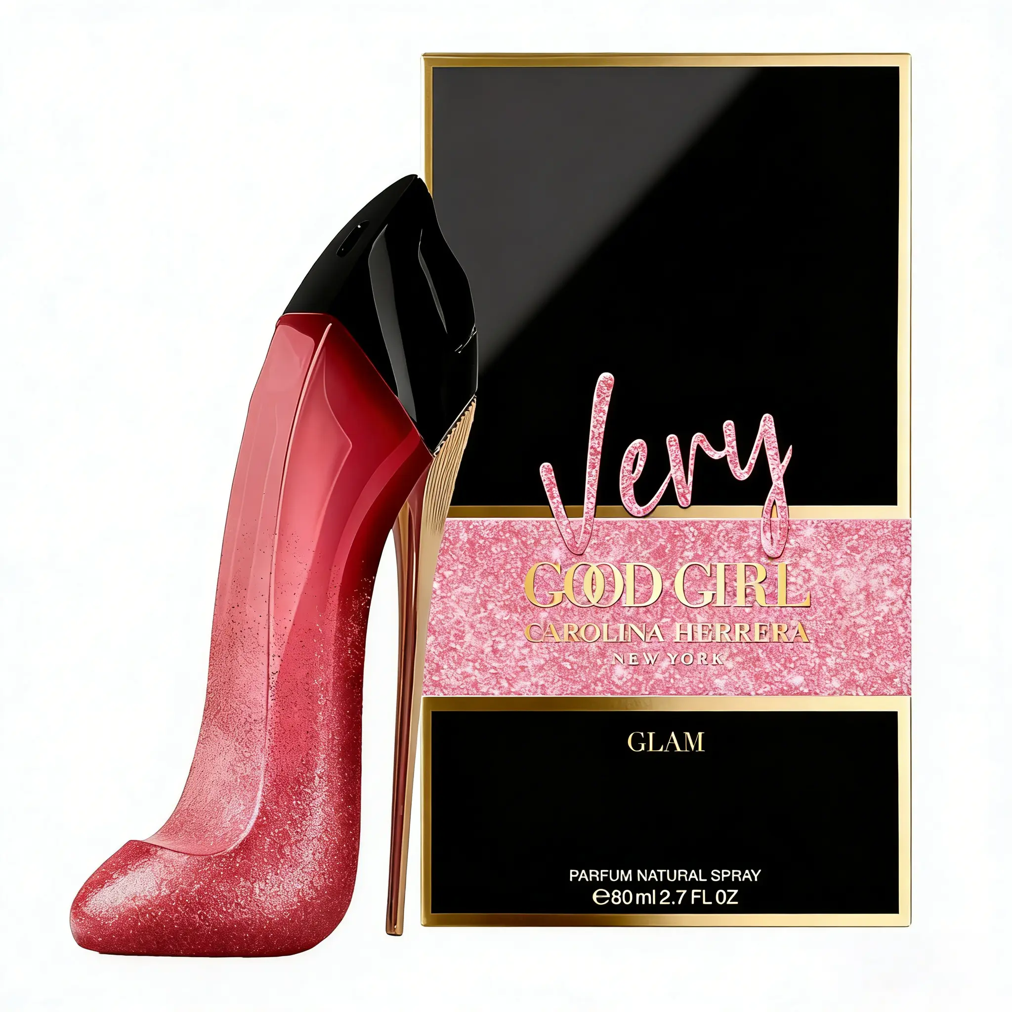Carolina Herrera Very Good Girl Glam Eau de Parfum Spray for Women 2.7 Oz | Luxury Cherry, Rose & Vanilla Perfume Elegant Fragrance Bold Fragrance