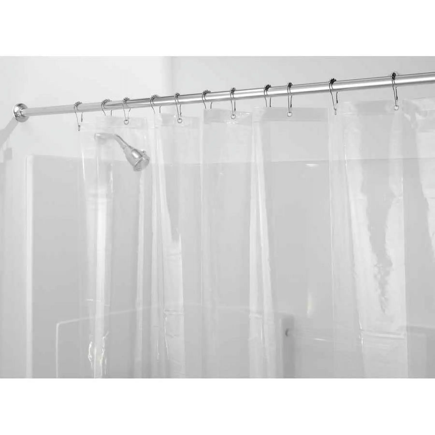 Interdesign 4908620 72 x 72 in. Clear Shower Curtain Liner
