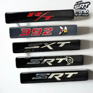Custom Charger Interior 3D Dash Emblem Badges - SRT - 392 bee - SXT -R/T for Dodge charger 2015 + by LayeSRT