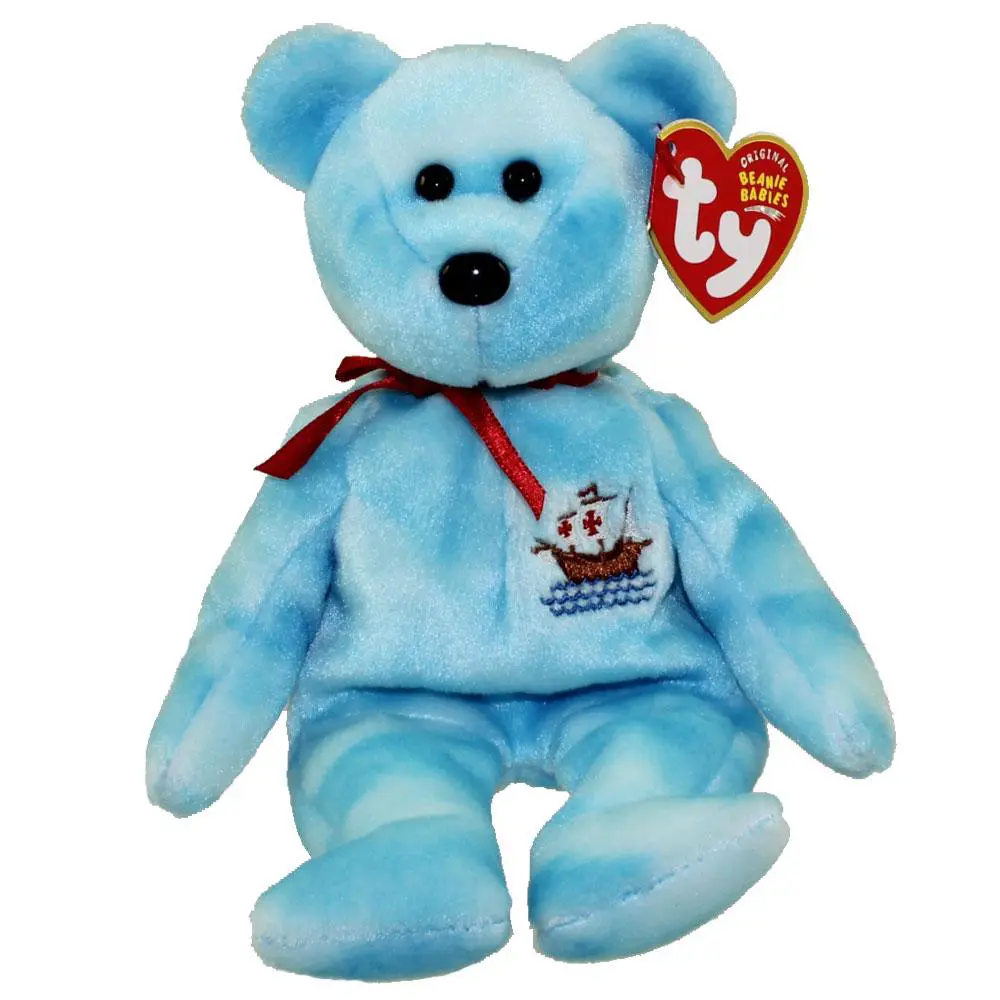 TY Beanie Baby - PINTA the Bear (Internet Exclusive) (8.5 inch) (2004) MWMTs