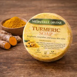 Merveille Divine Turmeric Soap – Brightening & Skin-Evening Bar
