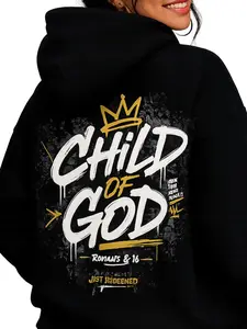 Child of God Oversized Christian Hoodie ️ Heavyweight Streetwear
