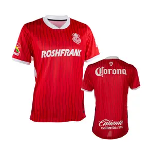 [Hot Jersey 2026] - Deportivo Toluca 2024-25 Home Soccer Jersey - Full Print Logo