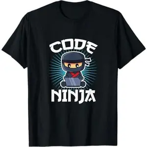 Code Ninja Programmer Coder Computer Programming Coding T-Shirt