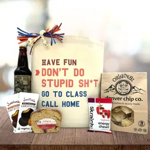 Don’t Do Stupid “Stuff” College Care Package - Essential Items for Practical College Life, No Waste, Student-Friendly, Perfect for Quick and Practical Care