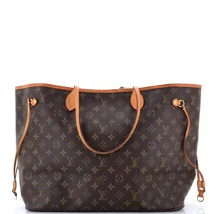 Pre-owned Louis Vuitton Canvas Coated Tote Bags REBAG Neverfull Tote Monogram Canvas GM by Rebag