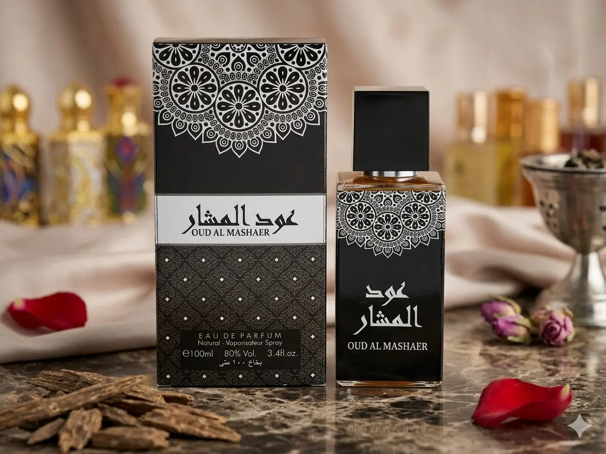Oud Al Mashaer Cologne Perfume Unisex – Premium Eau De Parfum (100ml) - Men & Women Fragrance