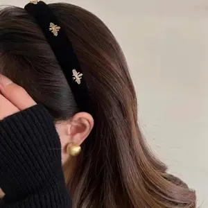 Black Velvet Headband