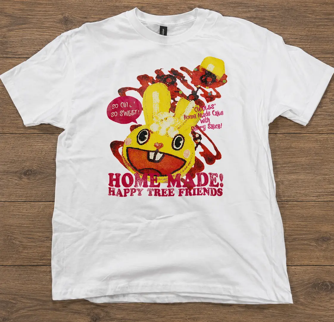 Happy Tree Friends unisex t-shirt, unisex cartoon shirt, horror cartoon shirt