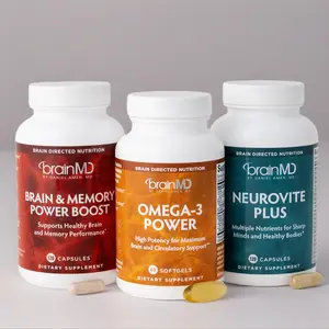 Daily Essentials Bundle | Bundle and save | Neurovite Plus + Omega-3 Power + Brain & Memory Power Boost