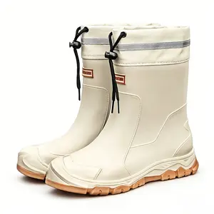 Muxlkina unisex boat shoes, fisherman shoes, rain boots, work shoes, professional waterproof and non-slip walking shoes