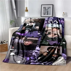 Sam & Colby XPLR Extra-Large Flannel Throw Blanket, Soft Cozy Textile for Sofa, Office, Home Relaxation, Extra-Large Blankets
