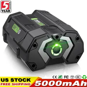 5.0Ah Replacement Battery for EGO 56V Battery Compatible with EGO 56 Volt Battery Tools Lawn Mower Leaf Blower
