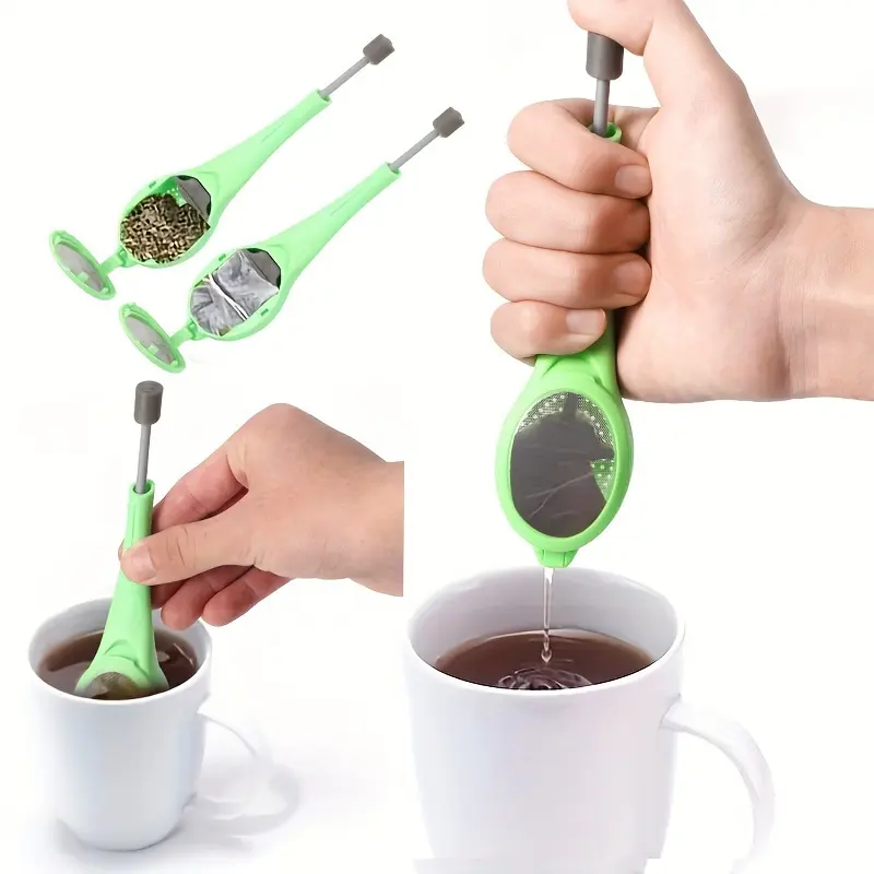 1pc Kitchen Supplies, Tea Set, Silicone Tea Strainer, Tea Filter, Tea Infuser, Tea Making Tool, Kitchen Tools