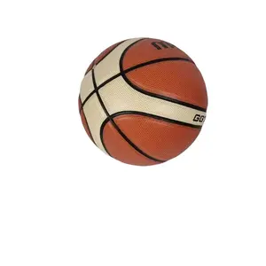 Standard Size 7 Red Basketball 12-Layer Handmade PU Skin Wear-Resistant Non-Slip Indoor Outdoor Use for Youth Students Curb Ball Training Silent Basketball Zee Ball Accessory