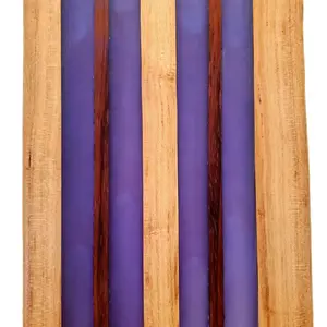 Brazilian cherry,black cherry wood and epoxy cutting board