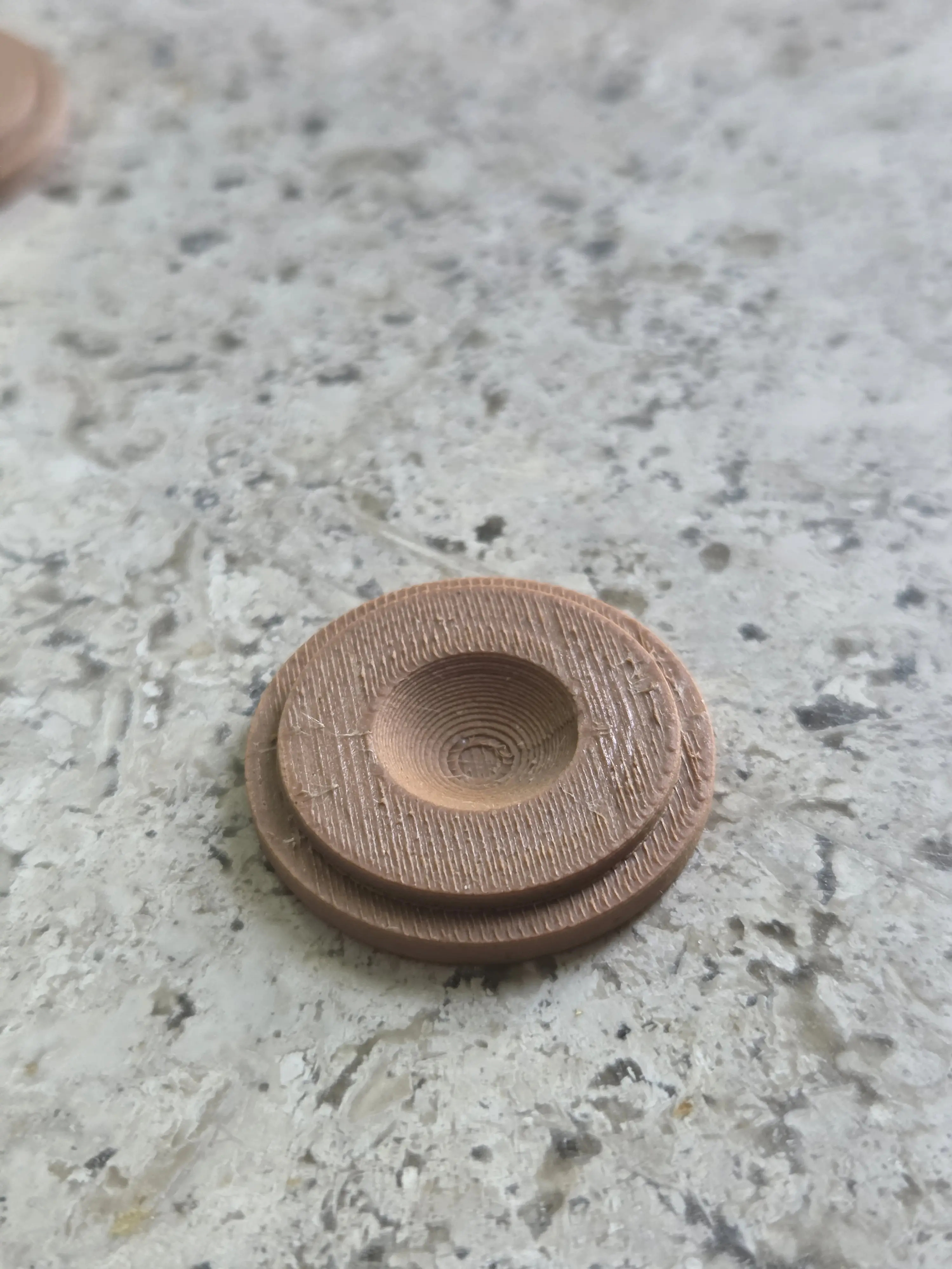 Crystal Sphere Holder Stand (3D printed wood)