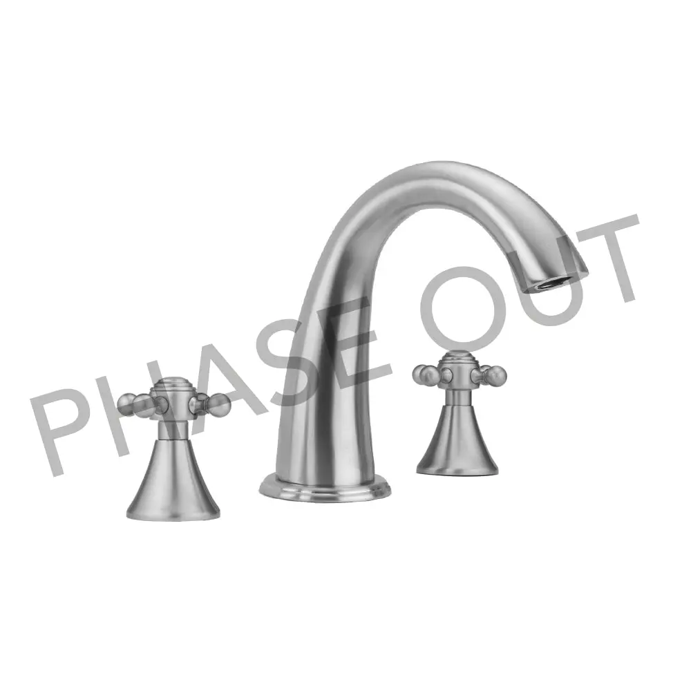Jaclo 6960-T677-TRIM Cranford Roman Tub Set With Ball Cross Handles