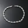 Hip-hop Style Tennis Bracelet, Alloy Chain Bracelet, Cz Bracelet, Accessories for Men and Women, Classic Sparkling Cubic Zirconia Commemorative Gift for Birthdays, Anniversaries, Exquisite Trendy Bracelet, Jewelry Bracelet, Bling Stylish Accessory