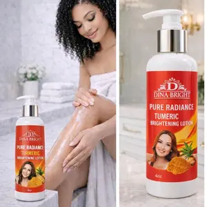 TUMERIC BRIGHTENING BODY LOTION .