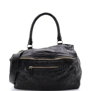 Pre-owned GIVENCHY Leather Shoulder Bags Pandora Bag Medium by Rebag