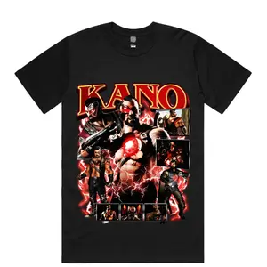 Kano - Mortal Kombat Graphic Tee, Unisex T-Shirt, Video Gaming Tee
