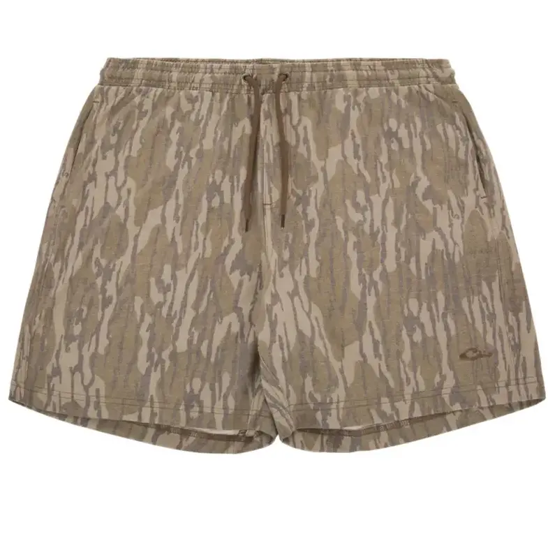 Drake Tri-Blend Campus Short, Camo Shorts for Men, Tactical Camouflage Shorts Perfect for Gym & Outdoor Activities, Trendy Camo Pattern, Quick-Dry Sportswear, Gift for Him, Durable Everyday Wear