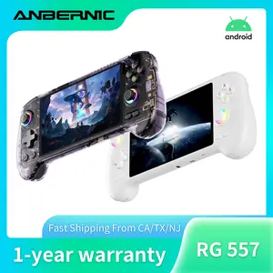ANBERNIC RG557 Retro Handheld Game Console  Dimensity 8300 Processor 5.48 inch AMOLED large screen  Android 14 System 5500mAh battery WIFI Bluetooth Digital Portable
