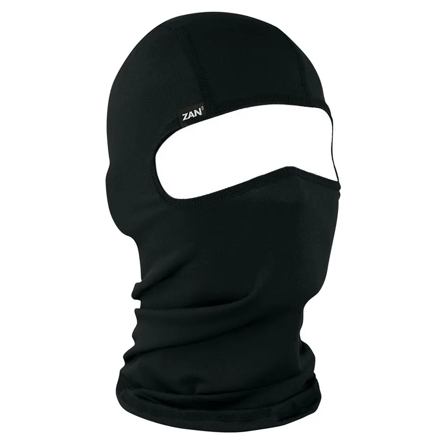 Zan® Synthetic Polyester Balaclava for Adults, Lightweight Moisture-Wicking, Secure Fit Under Helmets, Durable Breathable, Shields from Cold Wind Dust, Ideal for Motocross Offroad Motorcycle Use