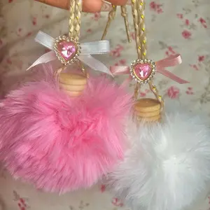 Fuzzy Puffs | car decor , air freshener , oil diffuser