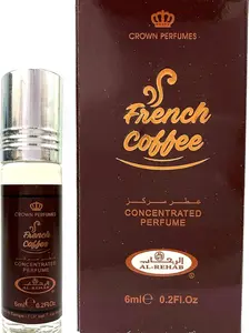 Al Rehab French Coffee Perfume Oil - 6ml Aroma Fragrance Al Rehab French Coffee Perfume Oil - 6ml Aroma Fragrance