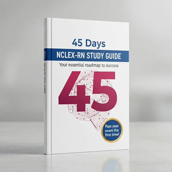 45 Days NCLEX-RN Study Guide Special Edition for RN Exam Preparation Essential Topics & Effective Strategies
