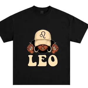 Taurus Zodiac LEO Black Girl Graphic T-Shirt LEO Pink Aesthetic Astrology Sign Tee Taurus Season Birthday Gift Horoscope Shirt Trendy Streetwear Outfit for Women Unisex Fashion Apparel