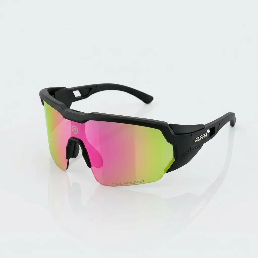 Alpha Vortex Pink Polarized Sunglasses