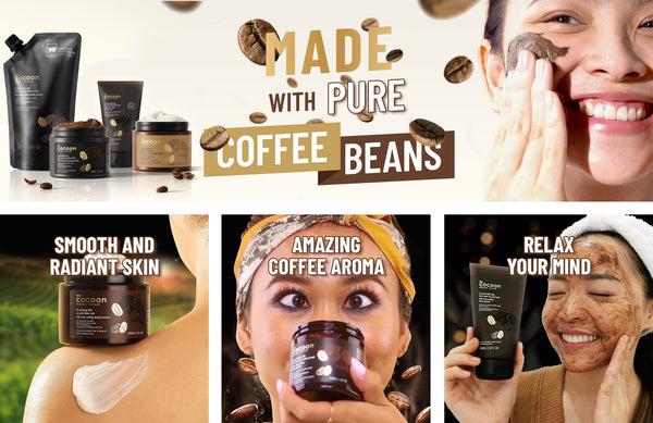 Dak Lak Coffee Body Polish - 100% Vegan Cosmetics Smooth