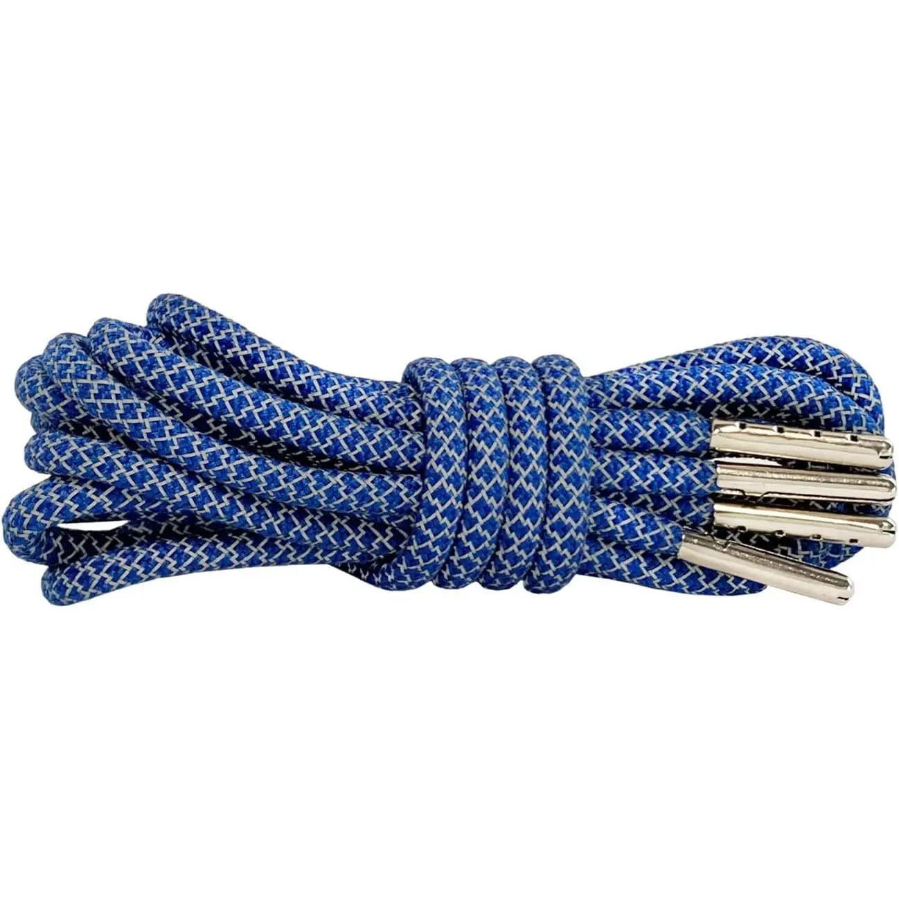 Iron Head Round Reflective Shoelaces for Sneakers - 10 Different Lengths, 12 Colors, Universal Footwear Accessory, Shoelace